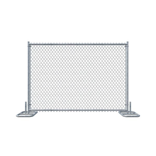 depending on the size of the area, it usually takes a few hours to install our temporary fence panels